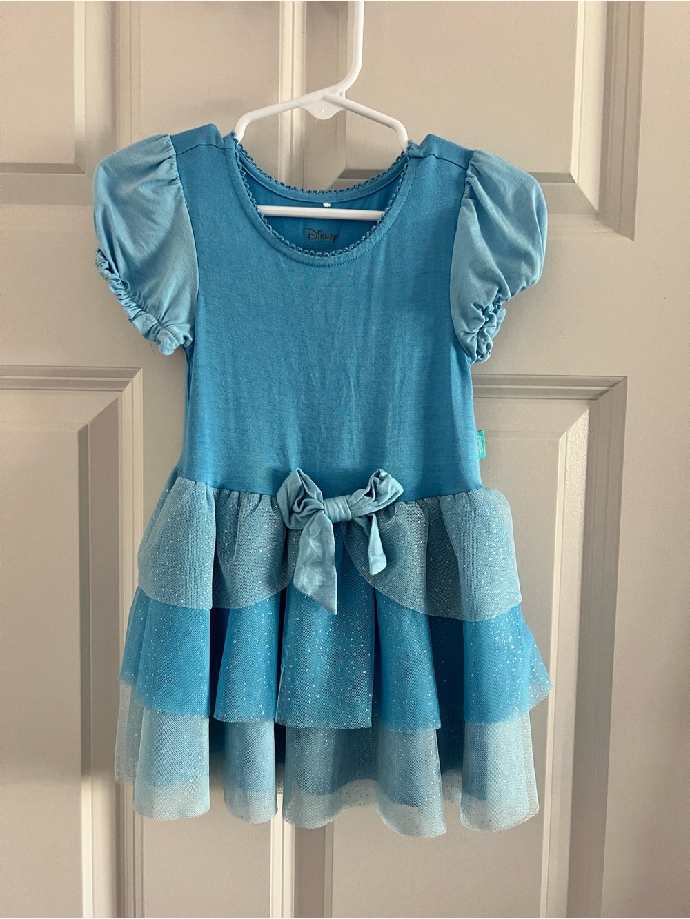 Cinderella Posh Peanut Bright Blue Toddler Dress
